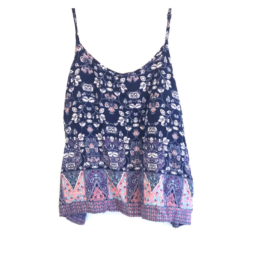 Crop top pink and purple